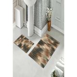 ontheclouds Banyo Halısı Ikili Klozet Takımı Kaymaz Tabanlı, NoColor-45ac4656