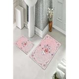 ontheclouds Banyo Halısı Ikili Klozet Takımı Kaymaz Tabanlı, NoColor-4804fc37