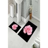ontheclouds Banyo Halısı İkili Klozet Takımı Kaymaz Tabanlı, NoColor-4e51b435