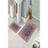 ontheclouds Banyo Halısı Ikili Klozet Takımı Kaymaz Tabanlı, NoColor-4f9a9074