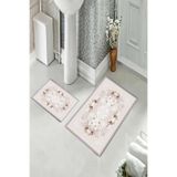 ontheclouds Banyo Halısı Ikili Klozet Takımı Kaymaz Tabanlı, NoColor-5199002a
