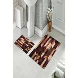 ontheclouds Banyo Halısı Ikili Klozet Takımı Kaymaz Tabanlı, NoColor-5b44ff3c