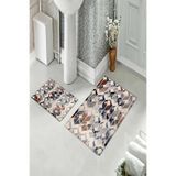 ontheclouds Banyo Halısı Ikili Klozet Takımı Kaymaz Tabanlı, NoColor-5cdb7610