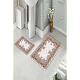 ontheclouds Banyo Halısı Ikili Klozet Takımı Kaymaz Tabanlı, NoColor-608c7dfc