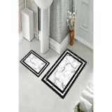 ontheclouds Banyo Halısı Ikili Klozet Takımı Kaymaz Tabanlı, NoColor-6be6a0c5