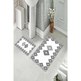 ontheclouds Banyo Halısı Ikili Klozet Takımı Kaymaz Tabanlı, NoColor-6da3a800