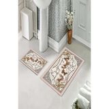 ontheclouds Banyo Halısı Ikili Klozet Takımı Kaymaz Tabanlı, NoColor-73f3a813