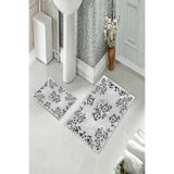 ontheclouds Banyo Halısı Ikili Klozet Takımı Kaymaz Tabanlı, NoColor-8573e59a