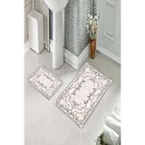 ontheclouds Banyo Halısı Ikili Klozet Takımı Kaymaz Tabanlı, NoColor-857ffeec