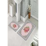 ontheclouds Banyo Halısı Ikili Klozet Takımı Kaymaz Tabanlı, NoColor-8f56c2fc