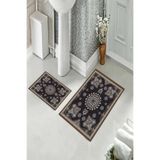 ontheclouds Banyo Halısı Ikili Klozet Takımı Kaymaz Tabanlı, NoColor-971a5c3f