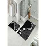 ontheclouds Banyo Halısı Ikili Klozet Takımı Kaymaz Tabanlı, NoColor-9be2000b