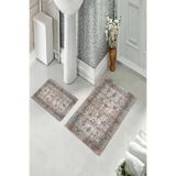 ontheclouds Banyo Halısı Ikili Klozet Takımı Kaymaz Tabanlı, NoColor-a125b63a