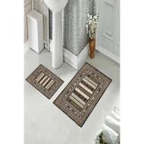 ontheclouds Banyo Halısı Ikili Klozet Takımı Kaymaz Tabanlı, NoColor-a19aef3c