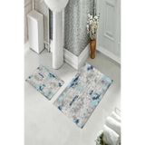ontheclouds Banyo Halısı Ikili Klozet Takımı Kaymaz Tabanlı, NoColor-a68463bd