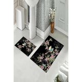 ontheclouds Banyo Halısı Ikili Klozet Takımı Kaymaz Tabanlı, NoColor-a8f712dd