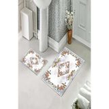 ontheclouds Banyo Halısı Ikili Klozet Takımı Kaymaz Tabanlı, NoColor-b348f4bd