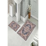ontheclouds Banyo Halısı Ikili Klozet Takımı Kaymaz Tabanlı, NoColor-b3d95de8