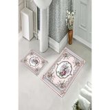 ontheclouds Banyo Halısı Ikili Klozet Takımı Kaymaz Tabanlı, NoColor-b82543e7