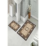 ontheclouds Banyo Halısı Ikili Klozet Takımı Kaymaz Tabanlı, NoColor-bb72f4c1
