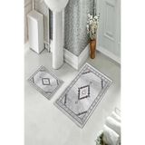 ontheclouds Banyo Halısı İkili Klozet Takımı Kaymaz Tabanlı, NoColor-c3547db1