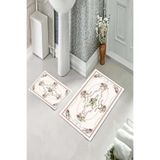 ontheclouds Banyo Halısı Ikili Klozet Takımı Kaymaz Tabanlı, NoColor-d3234f1e