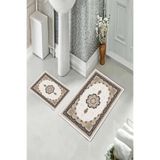 ontheclouds Banyo Halısı Ikili Klozet Takımı Kaymaz Tabanlı, NoColor-d5f6d825