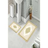 ontheclouds Banyo Halısı Ikili Klozet Takımı Kaymaz Tabanlı, NoColor-d82adcc0