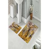 ontheclouds Banyo Halısı Ikili Klozet Takımı Kaymaz Tabanlı, NoColor-d9d66712