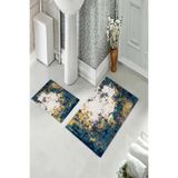 ontheclouds Banyo Halısı Ikili Klozet Takımı Kaymaz Tabanlı, NoColor-da22b0c7