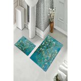 ontheclouds Banyo Halısı Ikili Klozet Takımı Kaymaz Tabanlı, NoColor-db02fd75