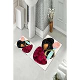 ontheclouds Banyo Halısı Ikili Klozet Takımı Kaymaz Tabanlı, NoColor-e1bc3f03