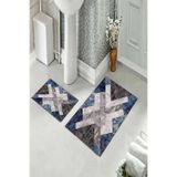 ontheclouds Banyo Halısı Ikili Klozet Takımı Kaymaz Tabanlı, NoColor-e3f14c70