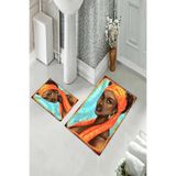 ontheclouds Banyo Halısı Ikili Klozet Takımı Kaymaz Tabanlı, NoColor-e4669e22
