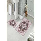 ontheclouds Banyo Halısı Ikili Klozet Takımı Kaymaz Tabanlı, NoColor-e4b3c345