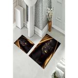 ontheclouds Banyo Halısı Ikili Klozet Takımı Kaymaz Tabanlı, NoColor-f34404ec