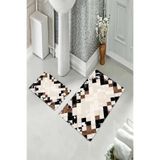 ontheclouds Banyo Halısı Ikili Klozet Takımı Kaymaz Tabanlı, NoColor-f36c4254