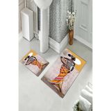 ontheclouds Banyo Halısı Ikili Klozet Takımı Kaymaz Tabanlı, NoColor-f6cc4bfb