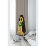 ontheclouds Bebek Çocuk Odası Fon Perdesi, 70 x 200, TYC00484852894, koyu krem