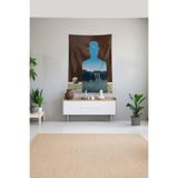 Ontheclouds Çok Renkli Içindeki Boşluk Leke Tutmaz Kadife Kumaş Duvar Örtüsü Duvar Halısı Tapestry, 70 x 100
