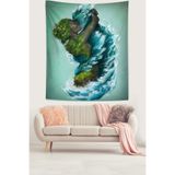 Ontheclouds Doğa Temalı Sarılan Toprak Ve Su Leke Tutmaz Kumaş Duvar Örtüsü Duvar Halısı Tapestry, 70 x 100