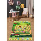Ontheclouds Eğitici Sayılar Yıkanabilir Kaymaz Taban Leke Tutmaz Çocuk Odası Halısı, 100 x 400