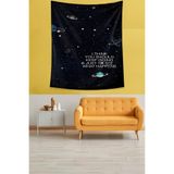 Ontheclouds Gezegenler Leke Tutmaz Kumaş Duvar Örtüsü Duvar Halısı Tapestry, 70 x 70