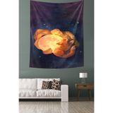 Ontheclouds Gökyüzündeki Çocuk Leke Tutmaz Kumaş Duvar Örtüsü Duvar Halısı Tapestry, 70 x 70