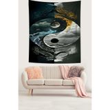 Ontheclouds Hava Su Dengesi Leke Tutmaz Kumaş Duvar Örtüsü Duvar Halısı Tapestry, 70 x 100