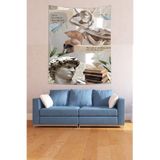 Ontheclouds Heykel Ve Kitap Leke Tutmaz Kumaş Duvar Örtüsü Duvar Halısı Tapestry, 70 x 100