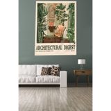 Ontheclouds Iskandinav Deskorasyon Takvim Yaprağı Leke Tutmaz Kadife Kumaş Duvar Örtüsü Duvar Halısı Tapestry, 140 x 230