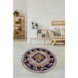 Ontheclouds Jüt Hasır Kilim Görünümlü Dijital Baskılı Kaymaz Taban Yıkanabilir Modern Salon Halısı Ve Yolluk, 100 x 300 MEGJ23F