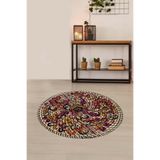 Ontheclouds Jüt Hasır Kilim Görünümlü Dijital Baskılı Kaymaz Taban Yıkanabilir Modern Salon Halısı Ve Yolluk, 180 x 280 MEGJ22M