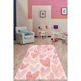 Ontheclouds Kalpli Dekoratif Yıkanabilir Kaymaz Taban Leke Tutmaz Çocuk Odası Halısı, 80 x 400